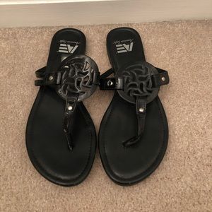 Black sandals